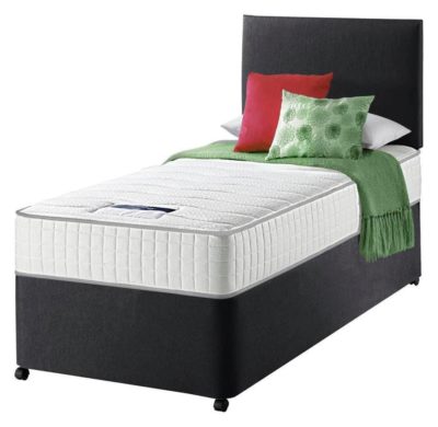 Silentnight - Middleton Pocket Memory Charcoal - Divan - Single